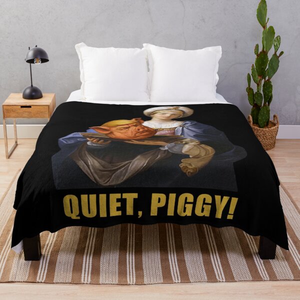 Item preview, Quiet Piggy Anti Trump designed and sold by Miarsabhoul.