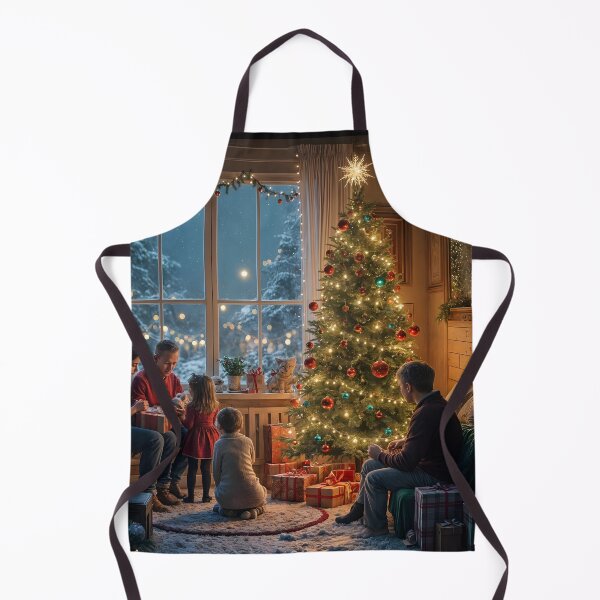 Artikelvorschau, Die Magie der Weihnachtsnacht zu Hause im Kreise der Familie entworfen und verkauft von KunstGeist.