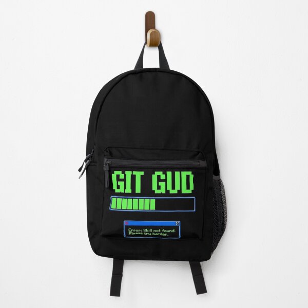 Item preview, GIT GUD Error Skill Not Found Retro Gaming  designed and sold by Oommen Studio .
