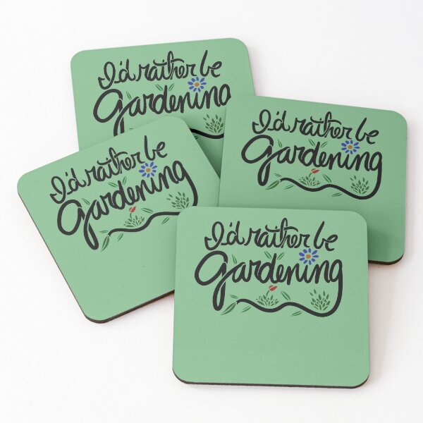 Item preview, I'd rather be gardening designed and sold by FrictionMaxxing.