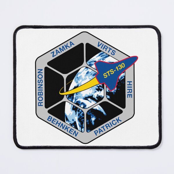 Artikelvorschau, Space Shuttle, STS-130, Missionsabzeichen entworfen und verkauft von CharlieDesings.
