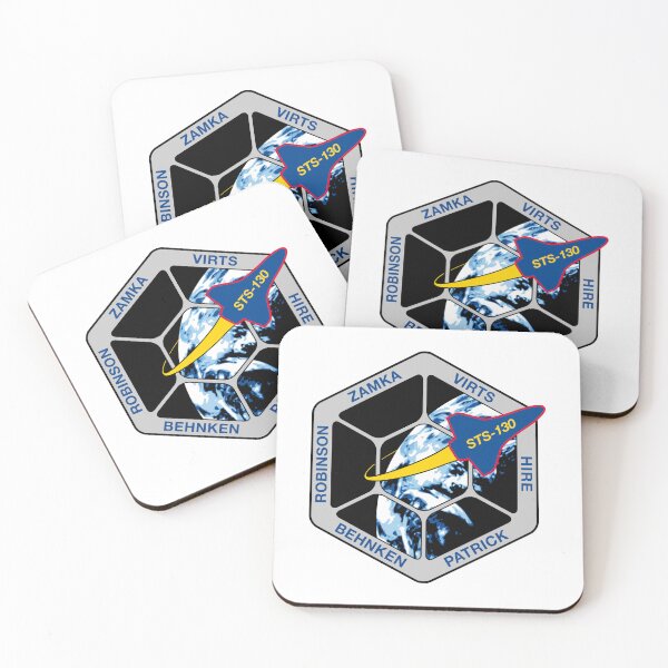Item preview, Space Shuttle, STS-130, Mission Patch designed and sold by CharlieDesings.