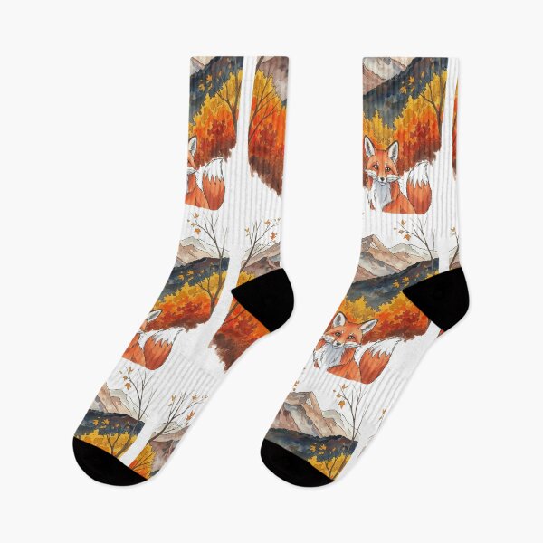 Item preview, Autumn Fox Mountain Spirit designed and sold by FoxVibes.