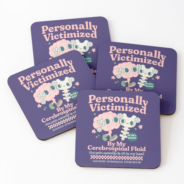 Item preview, Personally Victimized by My Cerebrospinal Fluid – IIH Idiopathic Intracranial Hypertension Awareness designed and sold by Aesthetic-Avenue.