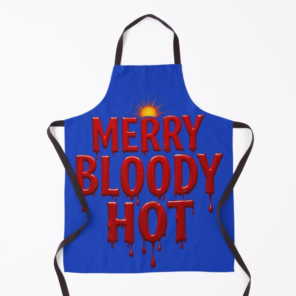 Item preview, Merry Bloody Hot – Aussie Summer Christmas Design designed and sold by TroyTheTerrific.