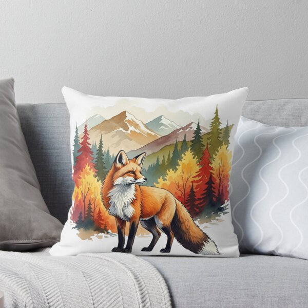 Item preview, Autumn Fox Mountain Serenity designed and sold by FoxVibes.