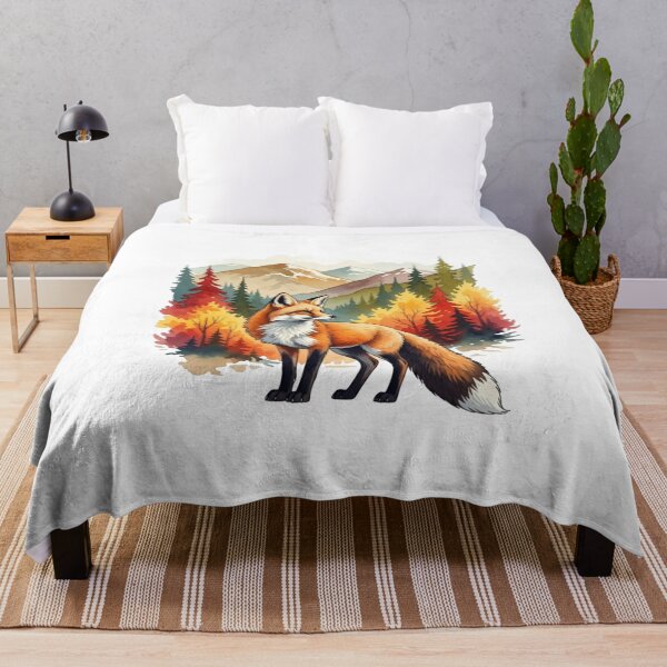 Item preview, Serenidad otoñal en Fox Mountain designed and sold by FoxVibes.