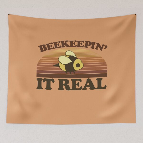 Item preview, Beekeepin it real retro beekeeper designed and sold by FrictionMaxxing.