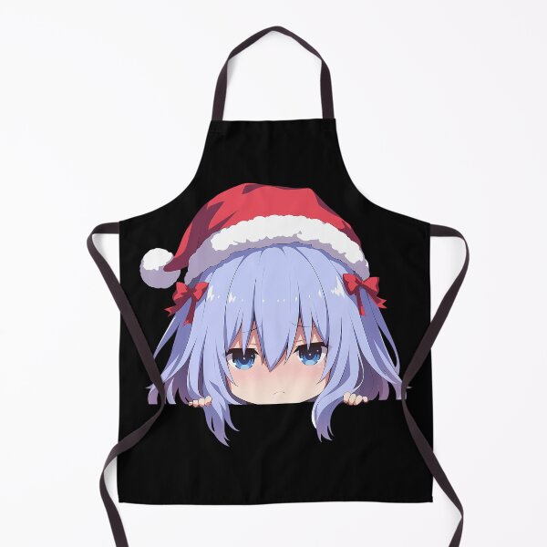 Item preview, Tobiichi Origami Date A Live Chibi Kawaii Christmas Peeker Cute Anime Girl Artwork designed and sold by Raslbazola.