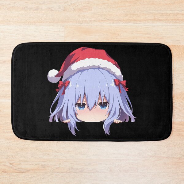 Item preview, Tobiichi Origami Date A Live Chibi Kawaii Christmas Peeker Cute Anime Girl Artwork designed and sold by Raslbazola.