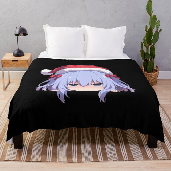 Item preview, Tobiichi Origami Date A Live Chibi Kawaii Christmas Peeker Cute Anime Girl Artwork designed and sold by Raslbazola.