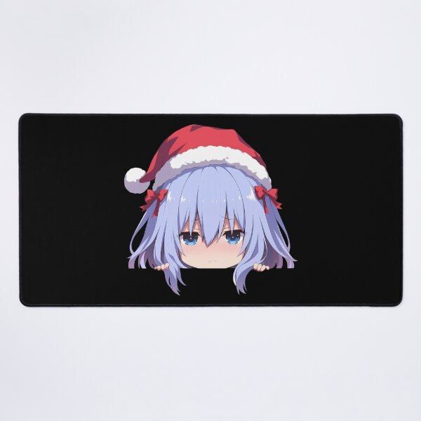 Item preview, Tobiichi Origami Date A Live Chibi Kawaii Christmas Peeker Cute Anime Girl Artwork designed and sold by Raslbazola.