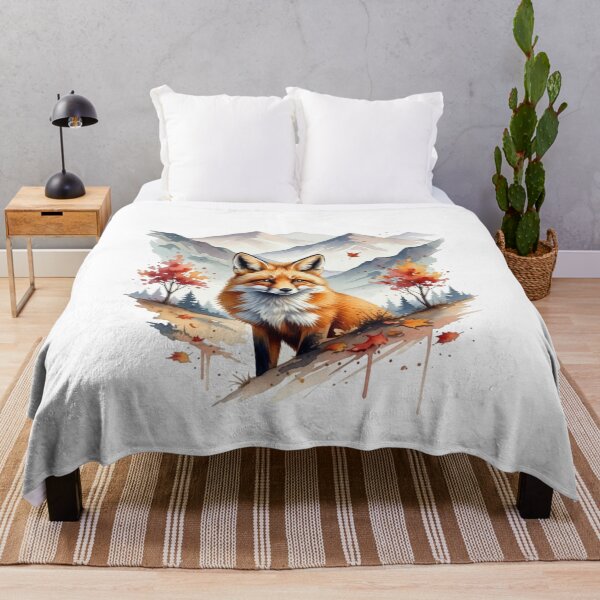 Item preview, Vista otoñal de Fox Mountain designed and sold by FoxVibes.