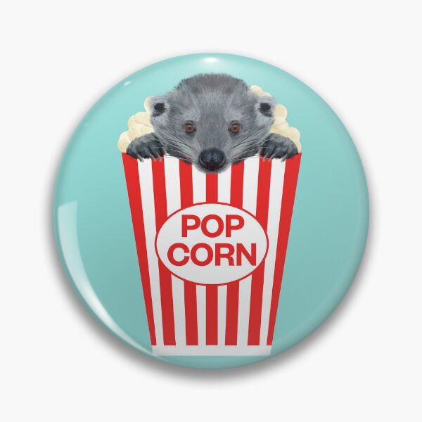 Item preview, Baby Binturong in popcorn bucket designed and sold by GeoCreate.