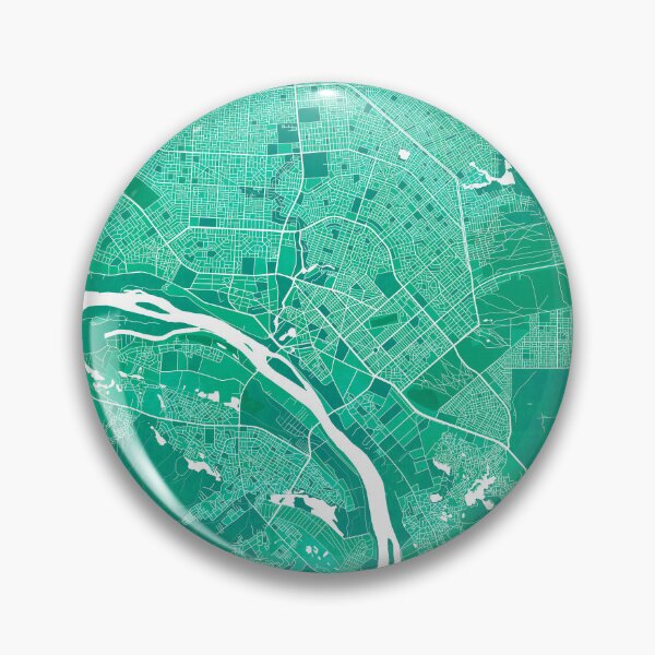 Item preview, Niamey City Map of Niger - Watercolor designed and sold by deMAP.