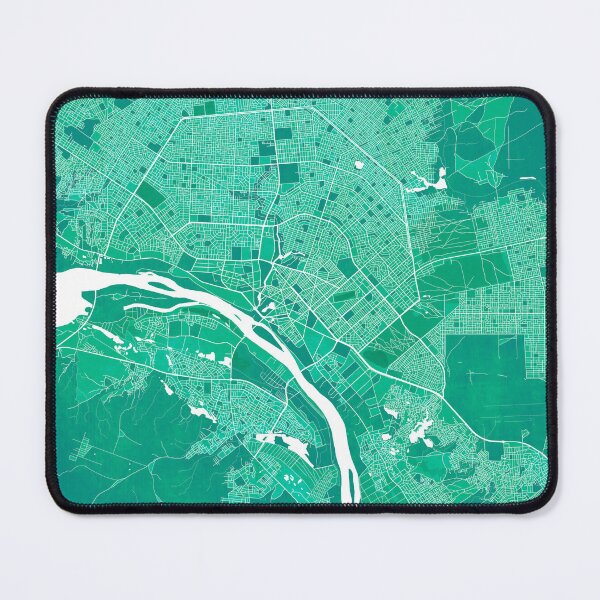 Item preview, Niamey City Map of Niger - Watercolor designed and sold by deMAP.