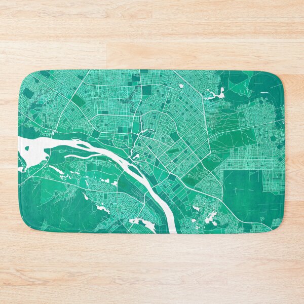 Item preview, Niamey City Map of Niger - Watercolor designed and sold by deMAP.