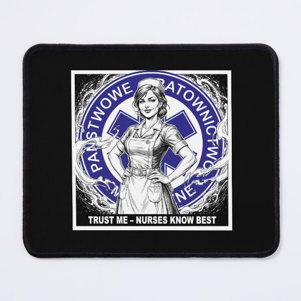 Item preview, Trust Me – Nurses Know Best | Funny Medical Ink Illustration designed and sold by Blackartus Design.