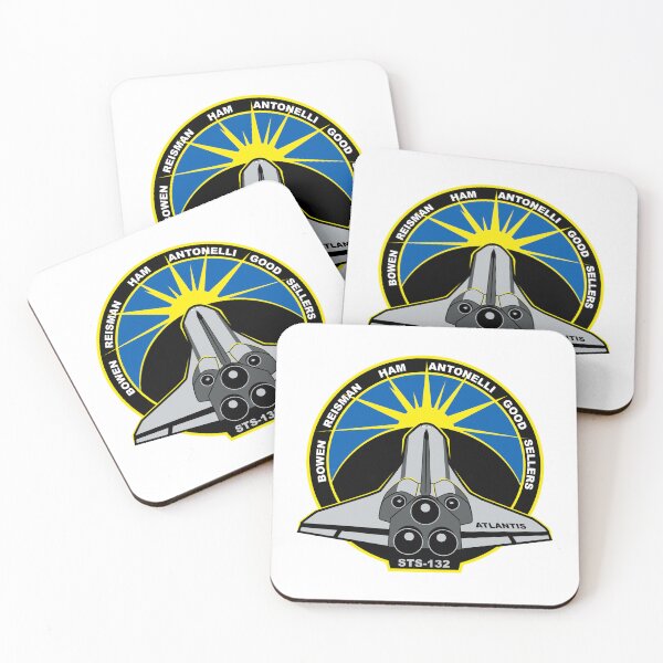 Item preview, Space Shuttle, STS-132, Mission Patch designed and sold by CharlieDesings.