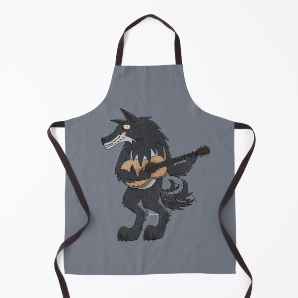 Item preview, Guitarwolf - black designed and sold by Sheepskins & Beeswax.