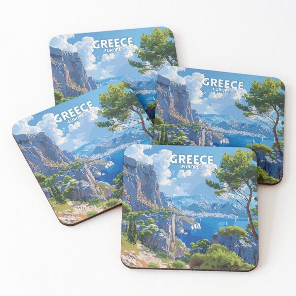 Item preview, Greece Europe - Travel art designed and sold by Marciolini.