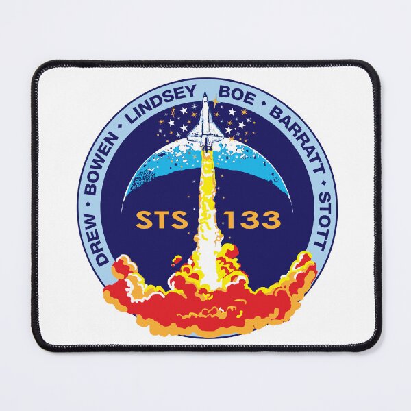 Item preview, Space Shuttle, STS-133, Mission Patch designed and sold by CharlieDesings.