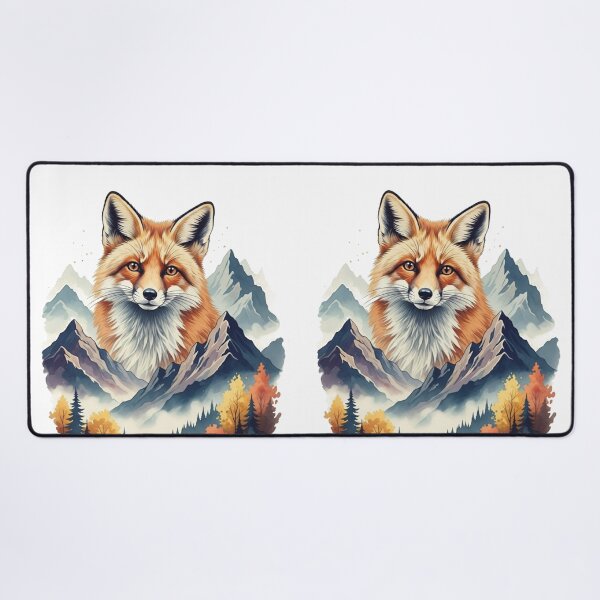 Item preview, Autumn Fox Mountain Serenity designed and sold by FoxVibes.