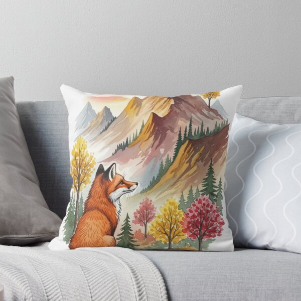 Item preview, Autumn Fox Mountain Serenity designed and sold by FoxVibes.