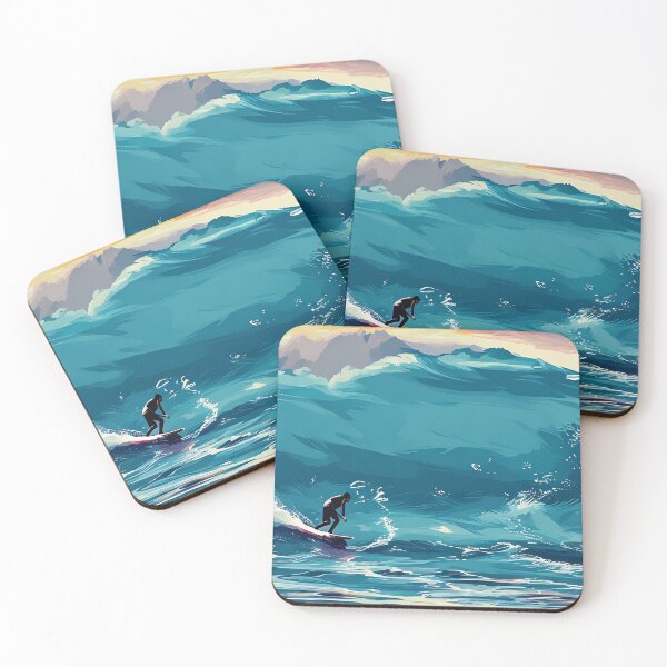 Item preview, Surfing the Big Wave designed and sold by tomorrowsart.