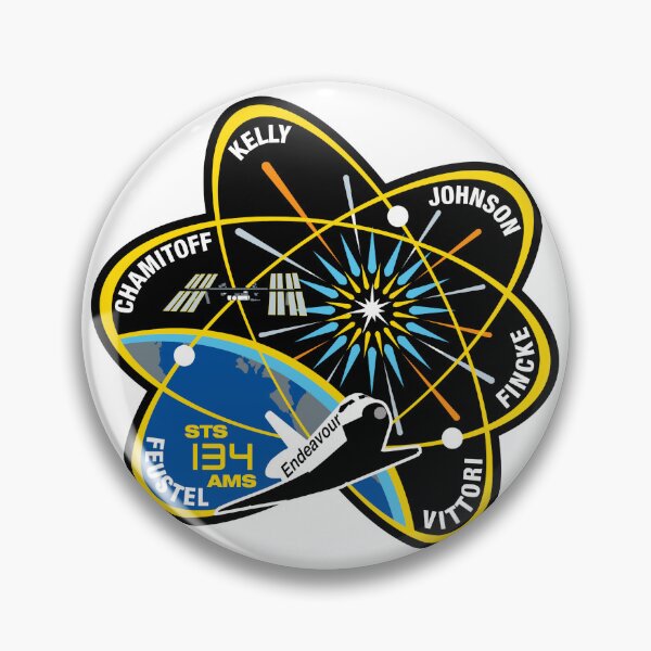 Item preview, Space Shuttle, STS-134, Mission Patch designed and sold by CharlieDesings.