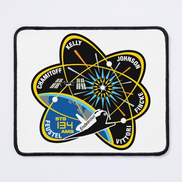 Item preview, Space Shuttle, STS-134, Mission Patch designed and sold by CharlieDesings.