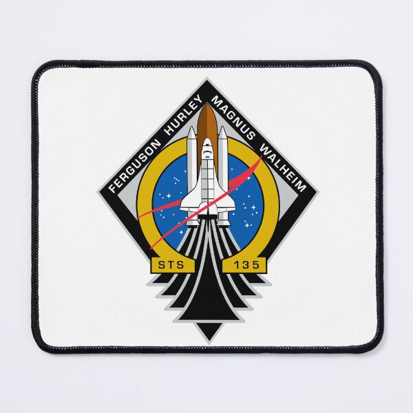 Item preview, Space Shuttle, STS-135, Mission Patch designed and sold by CharlieDesings.