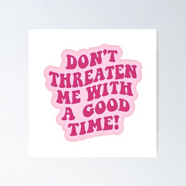 Item preview, Don't Threaten Me  designed and sold by dreamvisionsKG.