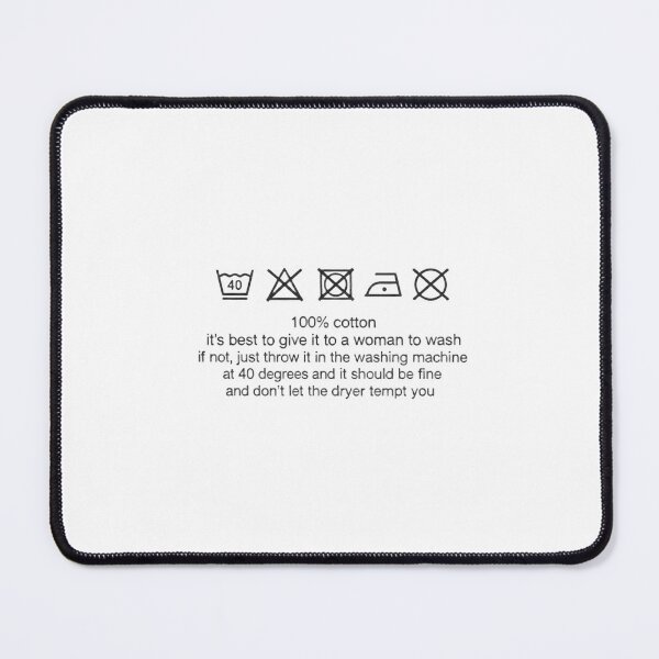 Item preview, 100% cotton, laundry care, washing instructions, funny t-shirt designed and sold by Klamat1984.