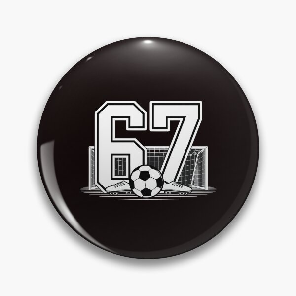 Item preview, 67 Soccer Six Seven – Funny Meme for Young Soccer Fans designed and sold by Redgiant87x.