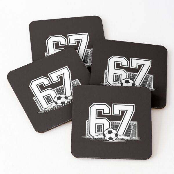 Item preview, 67 Soccer Six Seven – Funny Meme for Young Soccer Fans designed and sold by Redgiant87x.