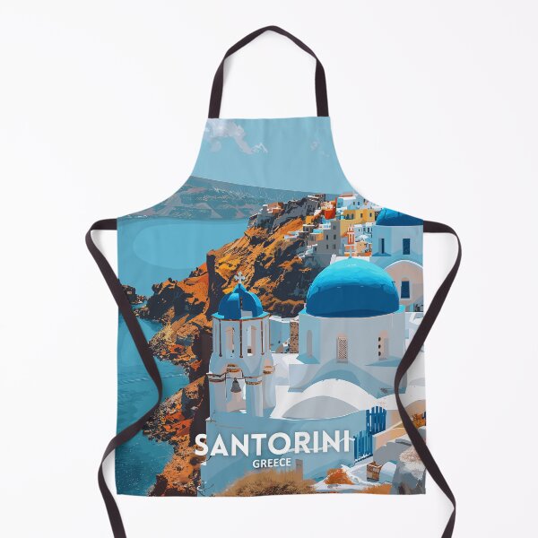 Item preview, Santorini Greece - Travel art designed and sold by Marciolini.