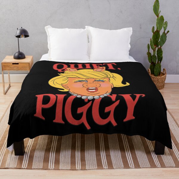 Item preview, Quiet Piggy Resist Fascism Anti Trump, Anti facism, Quiet Quiet Piggy, Dancing Pig Protest, Liberal Activist FDT, Anti MAGA Racist Facist FDT Protest Politica - Quiet Piggy designed and sold by Miarsabhoul.