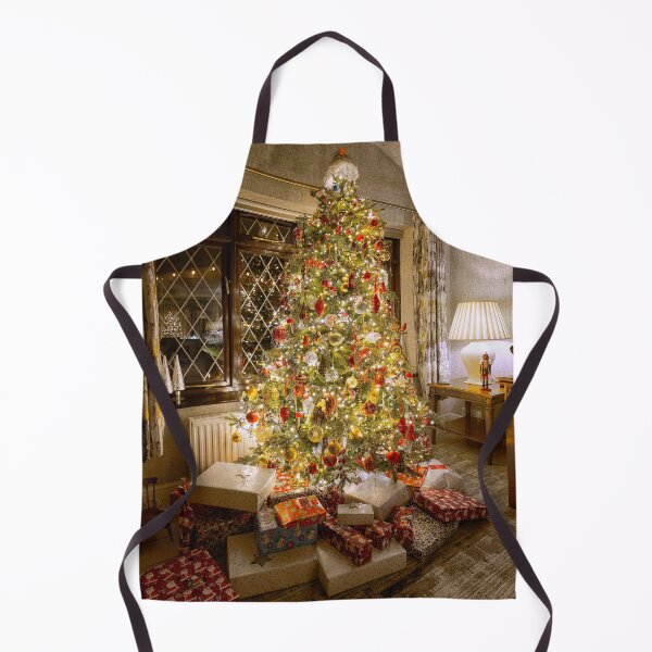 Item preview, English Home with decorated Christmas Tree with presents around it designed and sold by John Gilham - Landscape Photography.