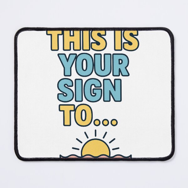 Item preview, Motivational T-Shirt | 'This Is Your Sign To' Tee | Positive Affirmation Apparel designed and sold by GeniePixel.