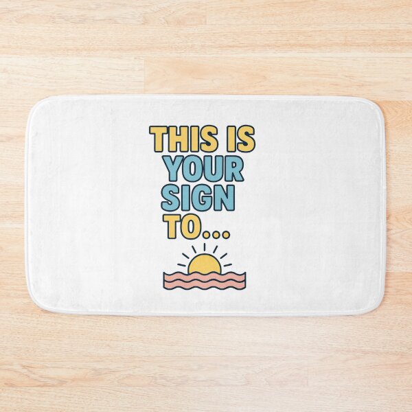 Item preview, Motivational T-Shirt | 'This Is Your Sign To' Tee | Positive Affirmation Apparel designed and sold by GeniePixel.
