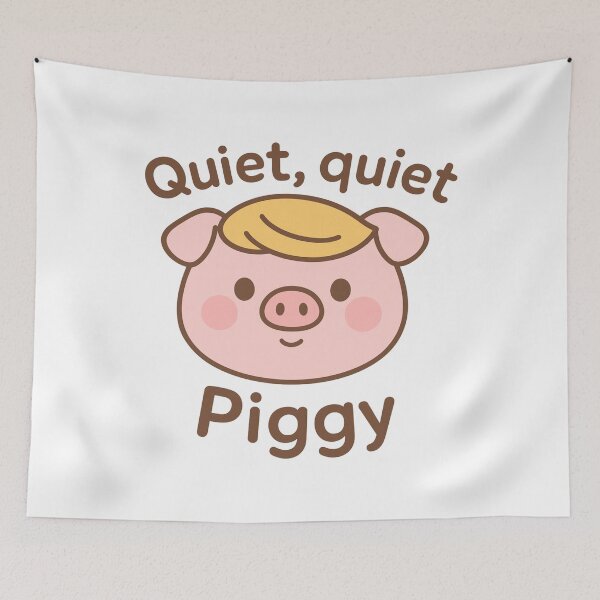Aperçu de l'œuvre Silence. Silence, petit cochon - Silence, petit cochon créée et vendue par Miarsabhoul.