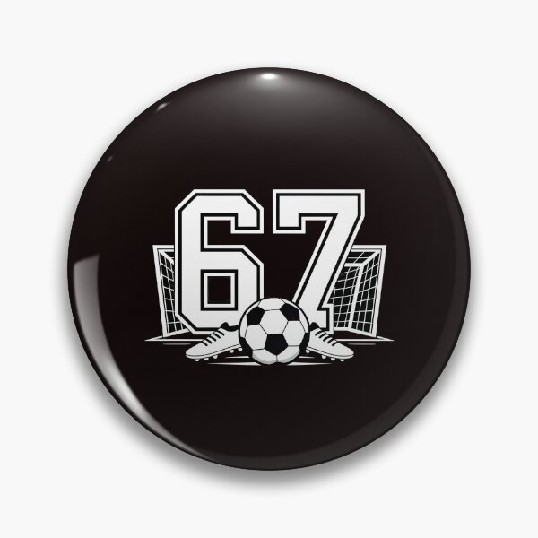 Item preview, 67 Soccer Six Seven – Funny Meme Art for Soccer Fans designed and sold by Redgiant87x.