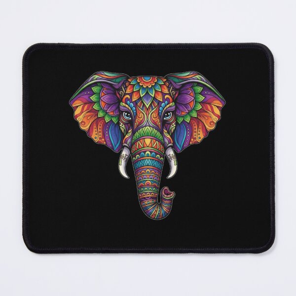 Item preview, Vibrant Mandala Elephant Spirit designed and sold by ElephantVibes.