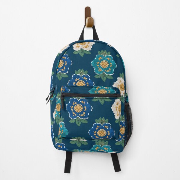 Item preview, Minimalistic Blooming Floral Embroidered Print For Retirement Gift designed and sold by RoyalStarsPatts.