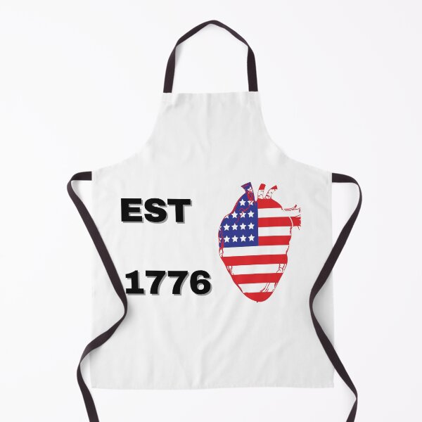 Item preview, Est 1776 heart design patriotic usa designed and sold by USAHeartShop.