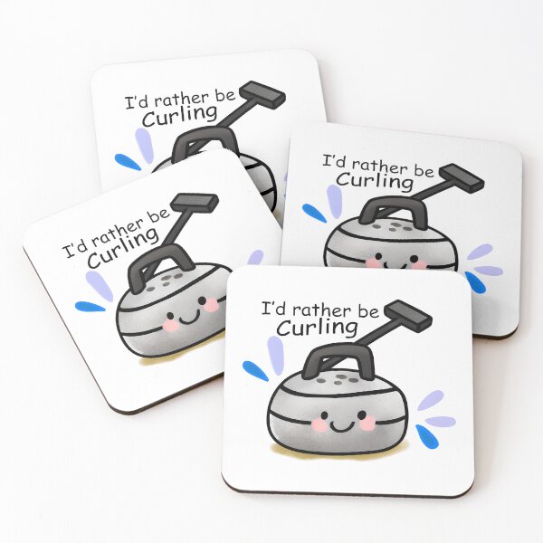 Item preview, I'd Rather Be Curling  designed and sold by CurlSport.