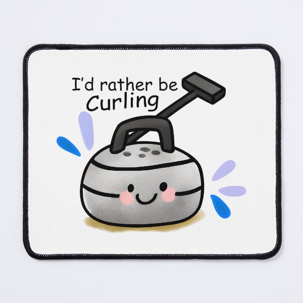 Item preview, I'd Rather Be Curling  designed and sold by CurlSport.