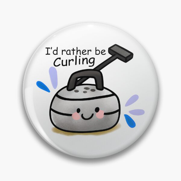 Item preview, I'd Rather Be Curling  designed and sold by CurlSport.
