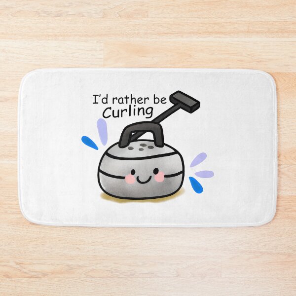 Item preview, I'd Rather Be Curling  designed and sold by CurlSport.